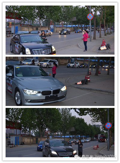 七點(diǎn)二十左右，43輛車分批駛?cè)電W斯卡汽車影院并領(lǐng)取電影票。