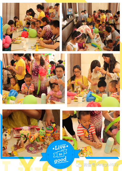 超級粘土現(xiàn)在也加入到了魔法氣球活動中來，由蕃茄田老師指導的手工DIY活動如火如荼進行著