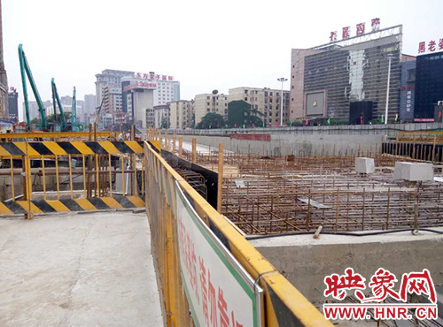 金水路未來(lái)路下穿隧道已完成總量的80%