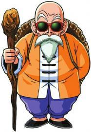 　《七龍珠》經(jīng)典形象龜仙人。