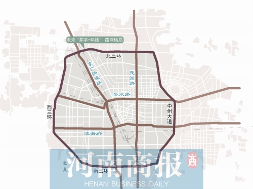 鄭州構建井字+環(huán)線快速路