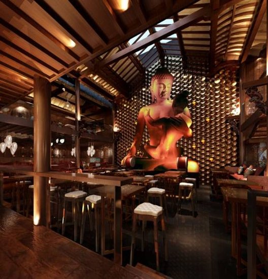 佛像“助陣”酒吧，爭(zhēng)議炸開鍋