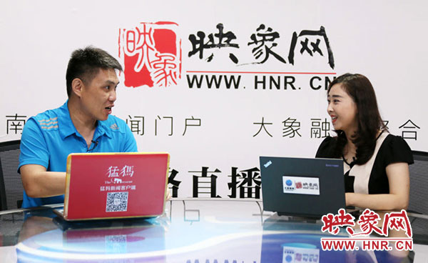 河南師范大學(xué)招生辦公室副主任瞿洪明做客大象融媒直播間