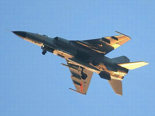 資料圖：進行訓(xùn)練中國空軍飛豹戰(zhàn)機。