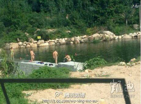 網(wǎng)友曝光的現(xiàn)場圖片。（圖片來自網(wǎng)絡）