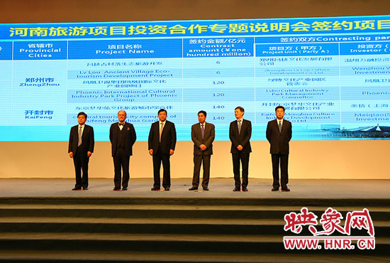 河南旅游項(xiàng)目投資合作專(zhuān)題說(shuō)明會(huì)。