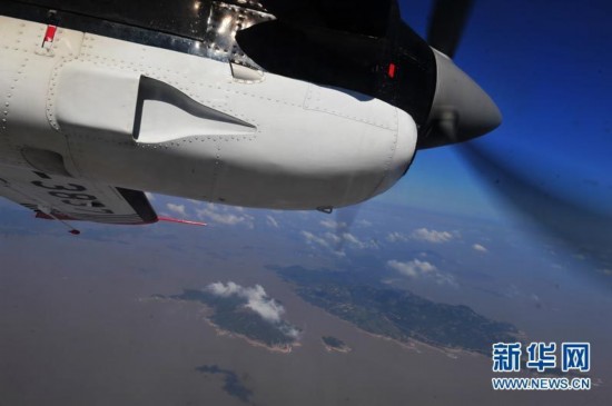 海監(jiān)飛機釣魚島遭攔截