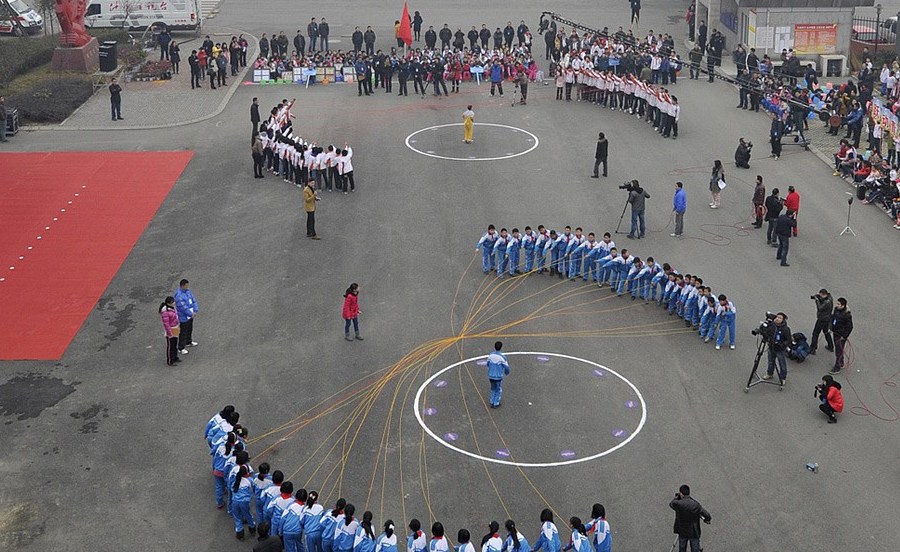 網繩吉尼斯紀錄在四川什邡被打破 網繩吉尼斯紀錄在四川什邡被打破