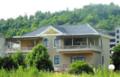 江西宜春，氣功大師王林在樟竹路紫薇山莊旁的別墅。圖/CFP