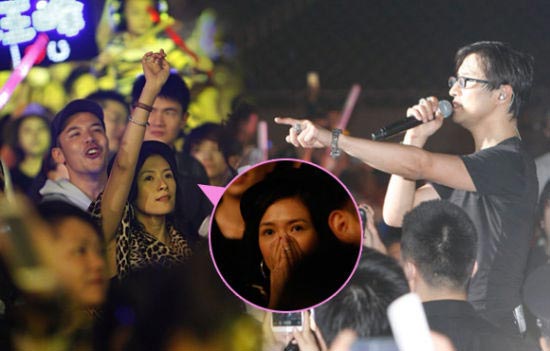 汪峰演唱會示愛 汪峰演唱會示愛