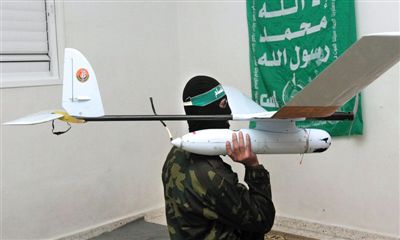 無人機：哈馬斯自制，在以領土上偵察時被擊落。