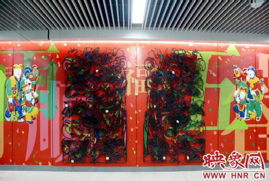 農(nóng)業(yè)南路站《五彩祈?!肺幕瘔植? alt=