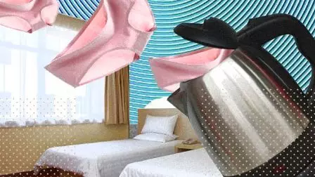 太惡心！女游客竟用酒店燒水壺煮自己的臟內(nèi)褲