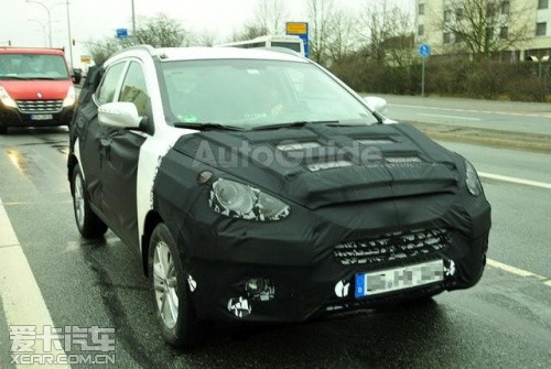 現(xiàn)代ix35諜照曝光 現(xiàn)代ix35諜照曝光