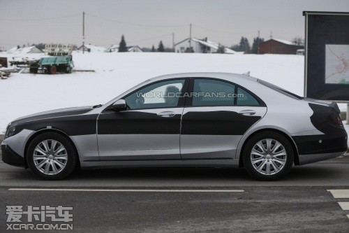 全新奔馳S級(jí)諜照