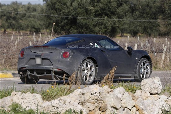 阿爾法羅密歐4C諜照 阿爾法羅密歐4C諜照