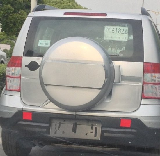 上海大眾國產(chǎn)斯柯達(dá)YETI路試諜照 上海大眾國產(chǎn)斯柯達(dá)YETI路試諜照