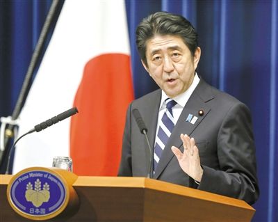 日本首相安倍晉三。