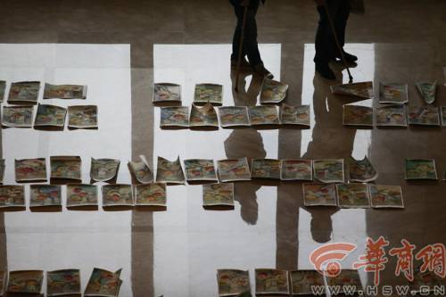 陜西高考美術(shù)閱卷現(xiàn)場(chǎng)曝光