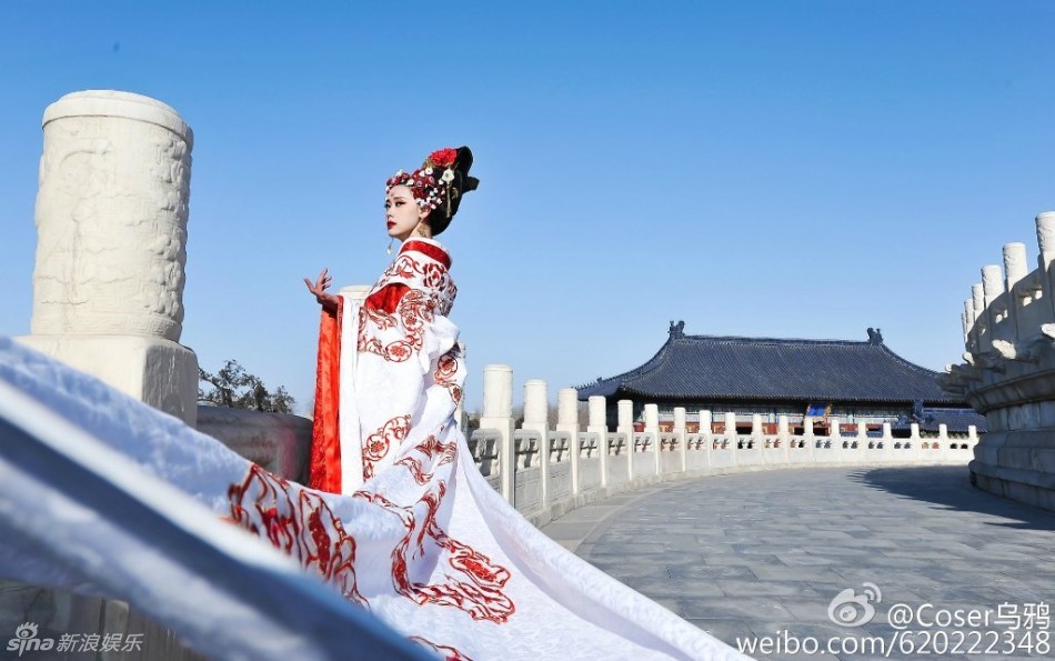 偽娘驚艷COS范冰冰武媚娘造型 偽娘驚艷COS范冰冰武媚娘造型