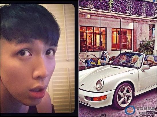 柯震東自己也擁有一輛法拉利跑車，但這次發(fā)生車禍并非他所駕駛，而出事后本人也沒做出說明。