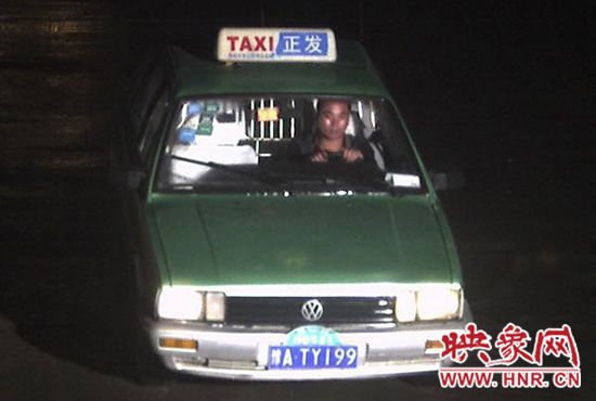 肇事嫌疑車輛及司機照片。