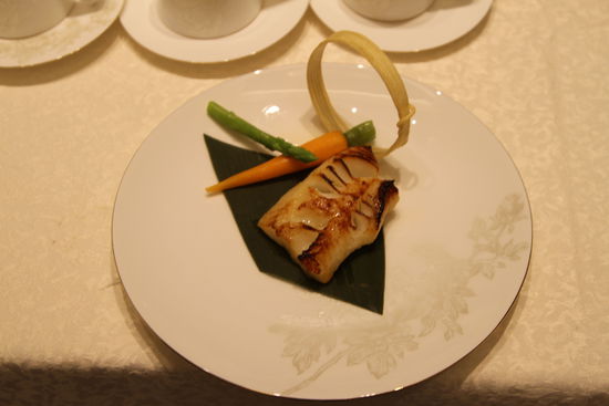 香烤銀鱈魚。 花惠生 供圖