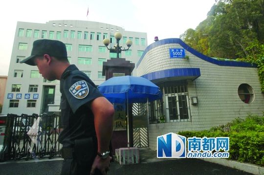 　中標的美發(fā)公司注冊地點就在羅湖公安分局巡警大隊里面。