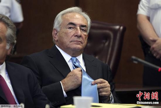 資料圖：前國際貨幣基金組織總裁斯特勞斯-卡恩。