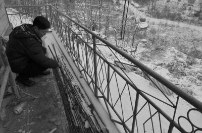 隗永寶補(bǔ)償給村民的鋼筋。京華時報記者 韓林君 攝