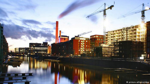 資料圖片：德國(guó)法蘭克福。（德國(guó)之聲電臺(tái)網(wǎng)站）