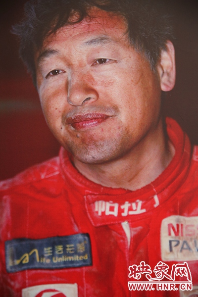 盧寧軍賽場(chǎng)的一刻。