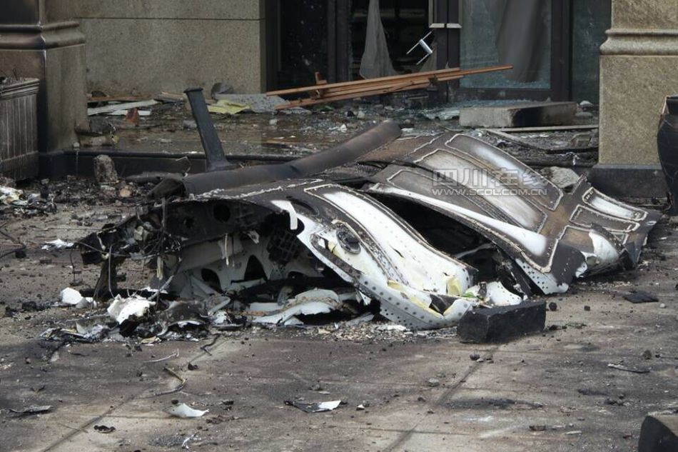 　事發(fā)現(xiàn)場。（網(wǎng)友供圖）