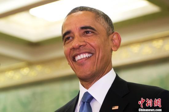 資料圖：美國總統(tǒng)奧巴馬。中新社發(fā) 廖攀 攝