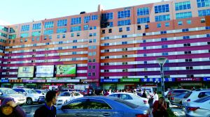 著火事發(fā)樓。