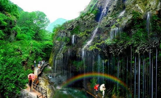 豫西大峽谷對全國中、高考學(xué)子0元門票開放(圖)