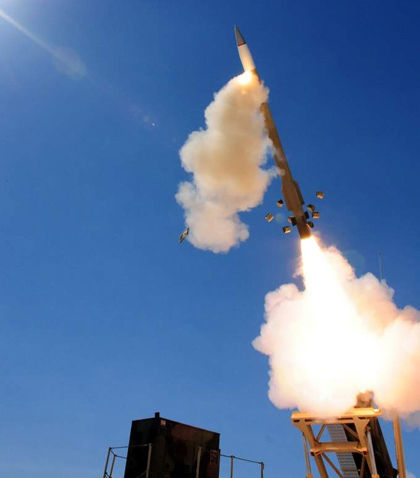 資料圖：美國愛國者-3導(dǎo)彈發(fā)射試驗