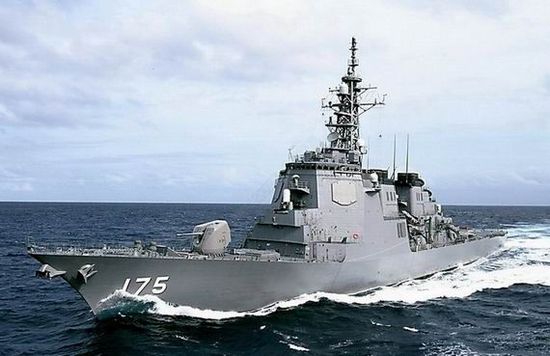 資料圖：日本宙斯盾級導彈驅逐艦妙高號(DD175)。