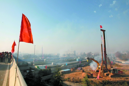 三環(huán)快速化最后一個項目中州大道開工 三環(huán)快速化最后一個項目中州大道開工