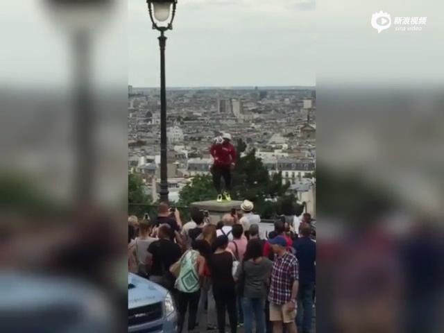 牛！黑人小哥開掛技能不斷