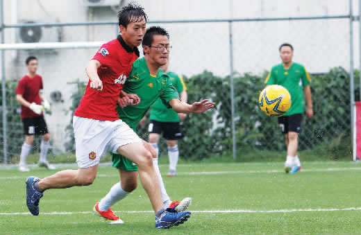 平安保險與農(nóng)大體院的這場比賽，在上半場就失去了懸念