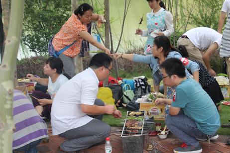 燒制開始嘍！